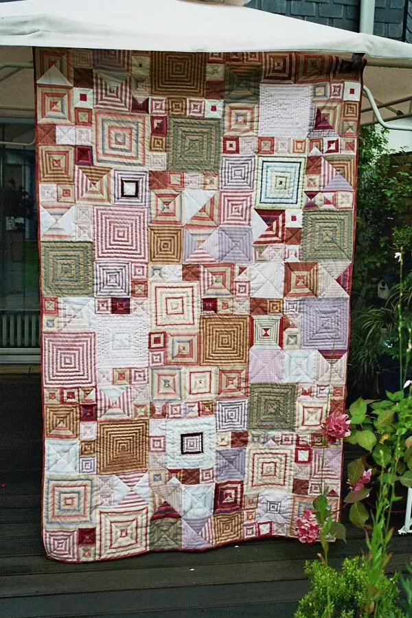 Patchwork Quilt – Bild 1