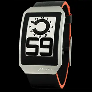 DIGITAL UHR PHOSPHOR MIT ELEKTRONISCHER TINTE LEDER 113€ www.americanexports.