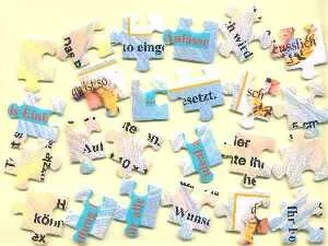 Puzzle als Einladung Einladungskarte zur Hochzeit Geburtstag