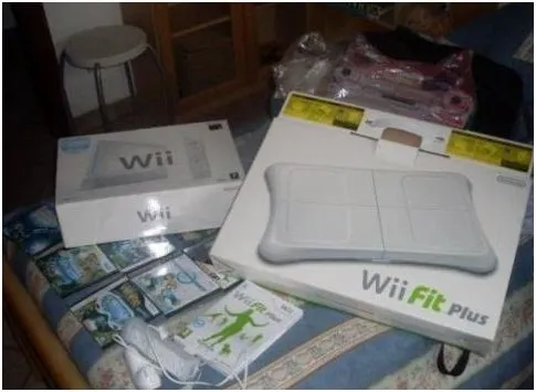 Nintendo Wii Balance Board und 20 Spielen SUPER