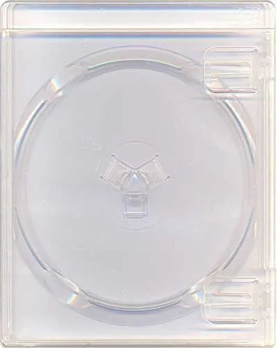 Original PS3 Leerhüllen, transparent, mit geprägtem Schriftzug  Blu-ray Disc  -