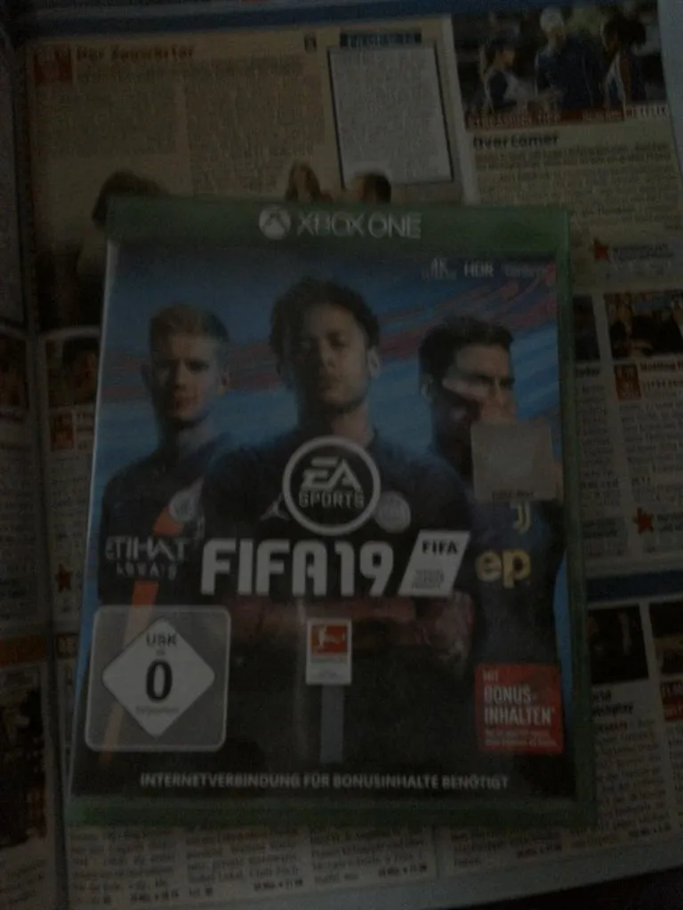 FIFA 19 X Box One gebraucht guter Zustand