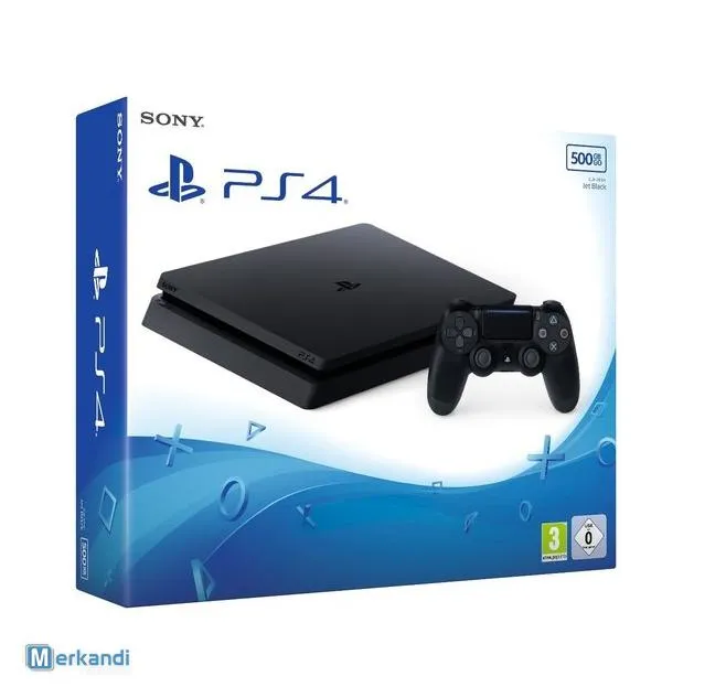 Sony PlayStation 4 Slim Konsole 500 GB - Schwarz