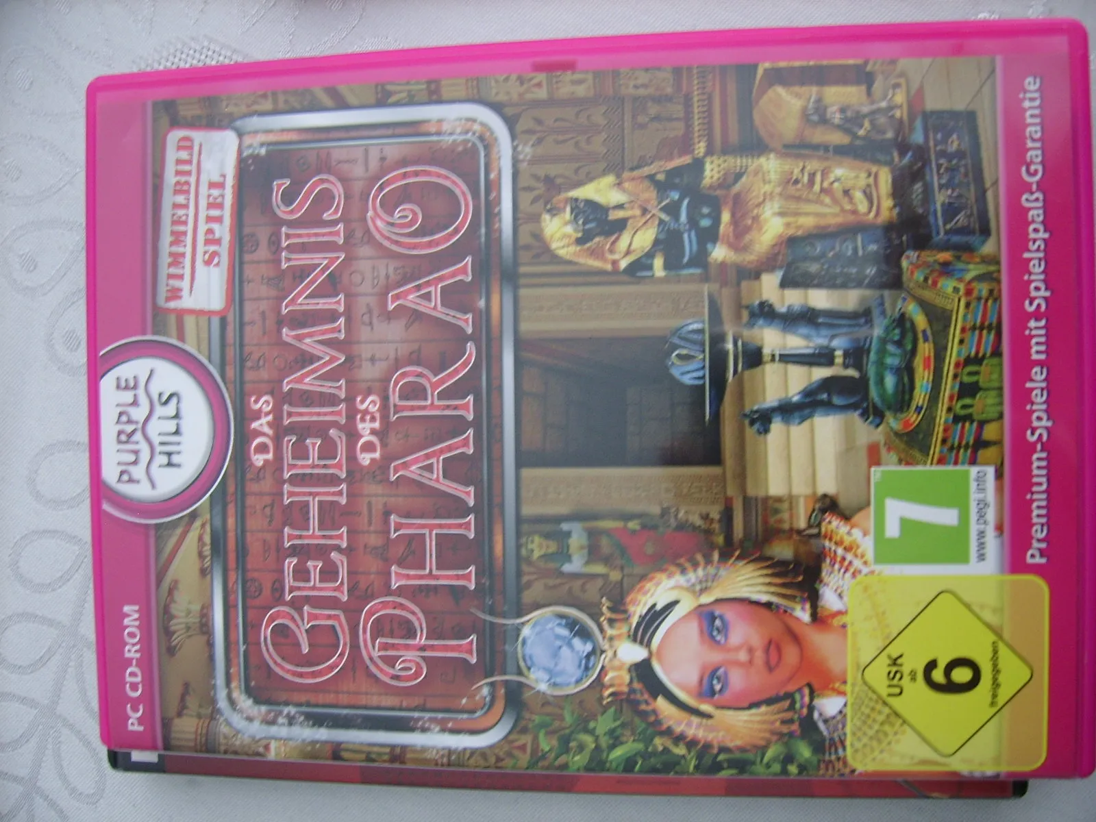 Verkaufe hier das PC-Spiel "Das Geheimnis des Pharao"