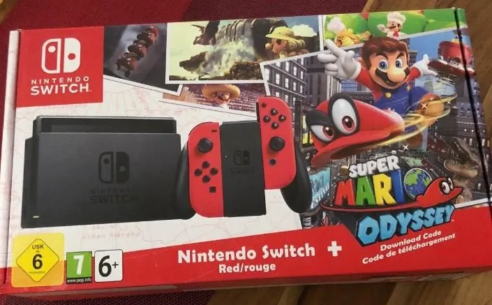 Nintendo Switch mit spiele *Neuwertig*